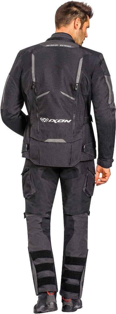 IXON RAGNAR PT PANTALONES TEXTILES MOTO HOMBRE NEGRO ANTRACITA – 4 – Maximomoto PT