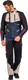 IXON EDDAS Moto Textil Turismo Chaqueta Grege/Azul Marino/Negro