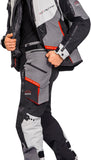 IXON RAGNAR PT PANTALONES TEXTILES MOTO HOMBRE NEGRO GRIS ROJO