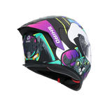 SHIRO CASCO RAPTOR CRAZY RABBIT MULTICOLOR MATE