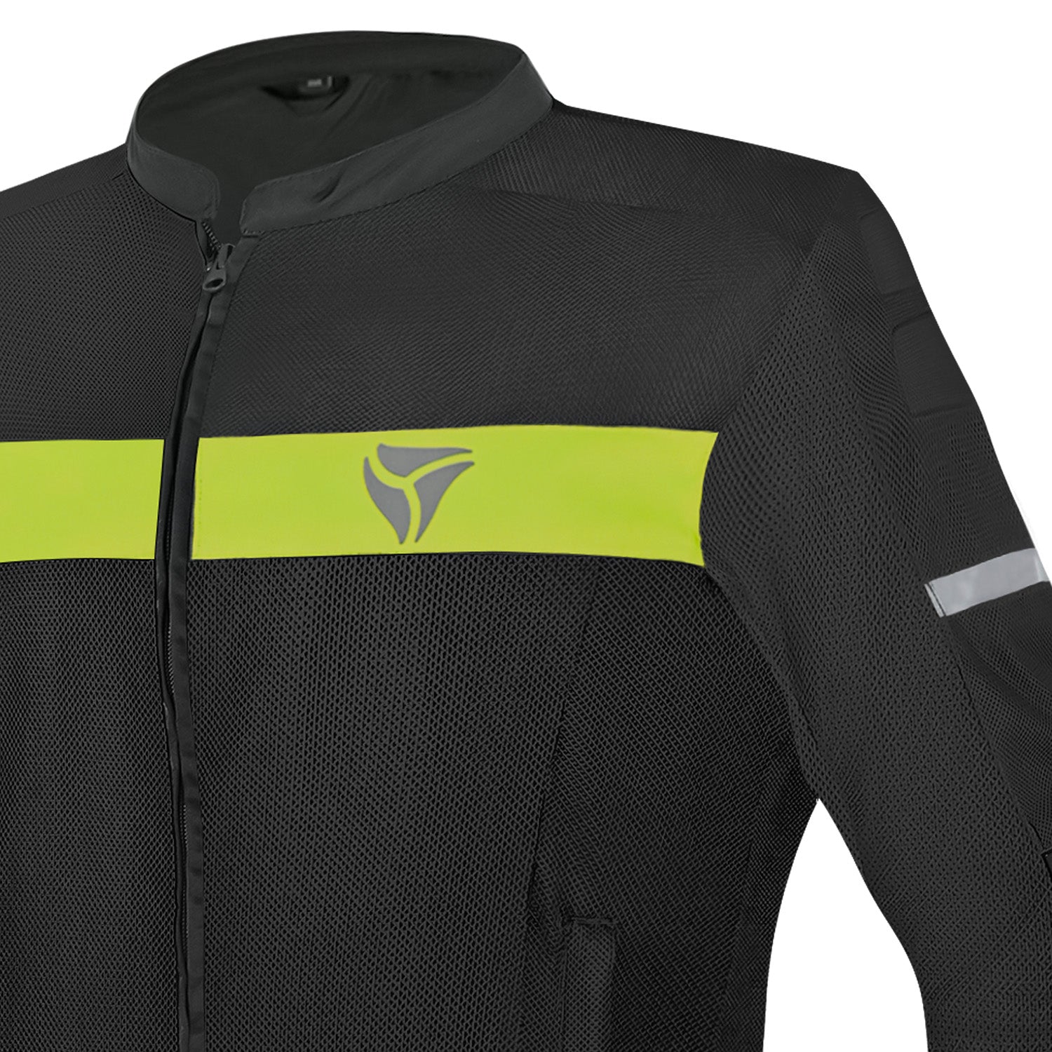 R-TECH SUPER LIGHT CHAQUETA DE MOTO NEGRO AMARILLO FLOU – 4 – Maximomoto PT