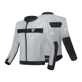 R-TECH SUPER LIGHT CHAQUETA DE MOTO GRIS NEGRO