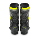 R-TECH TORNADO 2.0 Botas De Couro Cinza Preto Amarillo Fluo