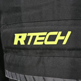 R-TECH KNIGHT RIDER Moto Longa Casacos Preto Antracite Amarelo