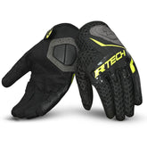R-TECH RIDE PRO Motorcycle Gloves Black Yellow – Maximomoto PT