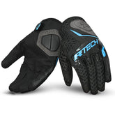 R-TECH RIDE PRO Luvas De Moto Senhora Preto Turquesa – Maximomoto PT