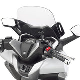 GIVI SOPORTE PDISPOSITIVOS F/DEPOSITO ACEITE MANILLAR P/VKIT S904B