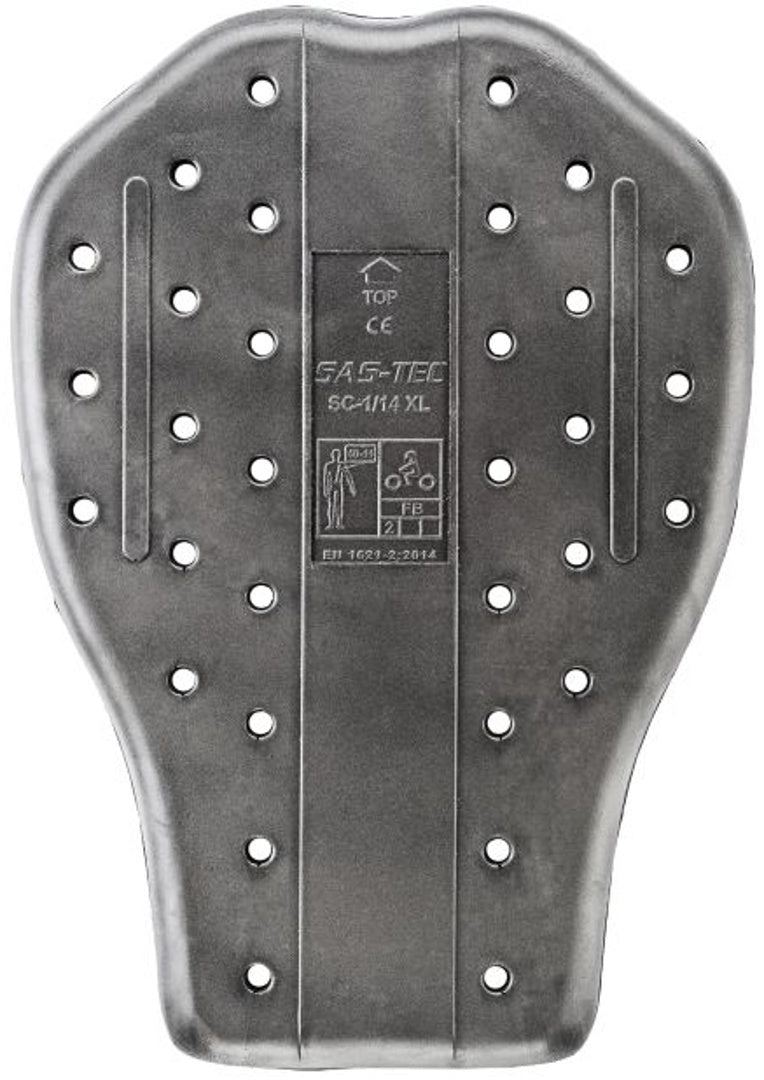 SAS-TEC SC-1/14 XL PROTEC DE ESPALDA LEVEL 2 NEGRO – 1 – Maximomoto PT