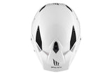 MT DISTRICT SV SOLID A0 MOTO ABERTO CAPACETE BRANCO