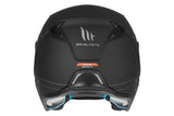 MT DISTRICT SV SOLID A1 MOTO ABERTO CAPACETE PRETO FOSCO