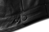 SEVENTY Sd-Jl4 Legend - casacos de cuero para moto de verano para hombre, color negro