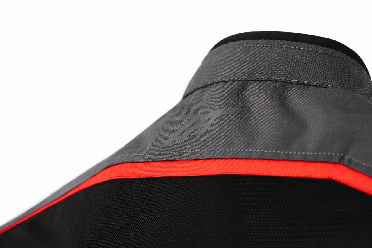 SEVENTY SD-JR30.1 MOJAVE Moto Homem Casacos Preto Vermelho Cinza – 4 – Maximomoto PT