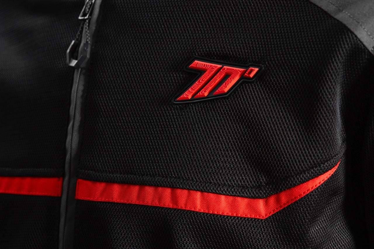 SEVENTY SD-JR30.1 MOJAVE Moto Homem Casacos Preto Vermelho Cinza – 8 – Maximomoto PT