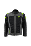 SEVENTY SD-JT66 SAHARA Men casacos De Moto Gris/Amarillo Fluorescente