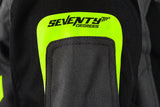 SEVENTY SD-JT66 SAHARA Men casacos De Moto Gris/Amarillo Fluorescente
