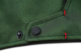 SEVENTY SD-JT66 casacos DE MOTO SAHARA PARA HOMBRE SAHARA VERDE EJÉRCITO/ROJO
