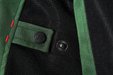 SEVENTY SD-JT66 casacos DE MOTO SAHARA PARA HOMBRE SAHARA VERDE EJÉRCITO/ROJO