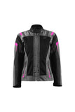 SEVENTY SD-JT68 casacos Moto Verano Sahara Lady Gris/Fucsia