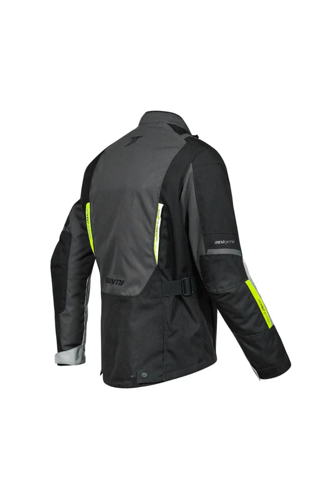 SEVENTY SD-JT83 TONALE Moto Homem Casacos Preto Cinza Amarillo Fluo – 2 – Maximomoto PT