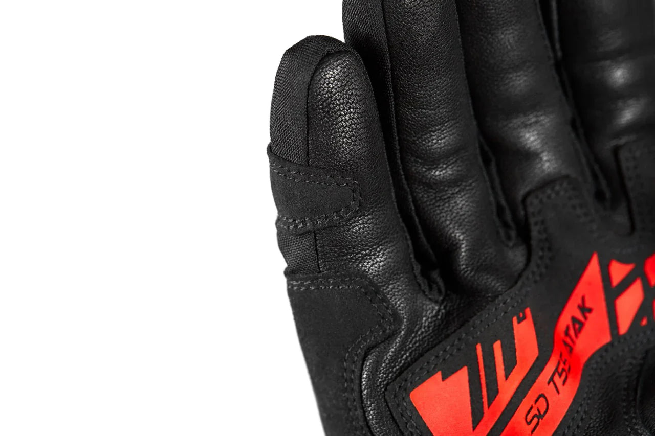 SEVENTY SD-T55 ATAK Motorcycle Gloves For Men Black/Red – 5 – Maximomoto PT