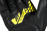 SEVENTY SD-T55 ATAK Luvas Deportivos Para Motocicleta Para Hombre Gris Negro/Amarillo Fluor