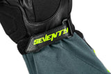 SEVENTY SD-T57 GIAU Luvas De Moto De Invierno Para Hombre Negro/Gris/Amarillo Fluor