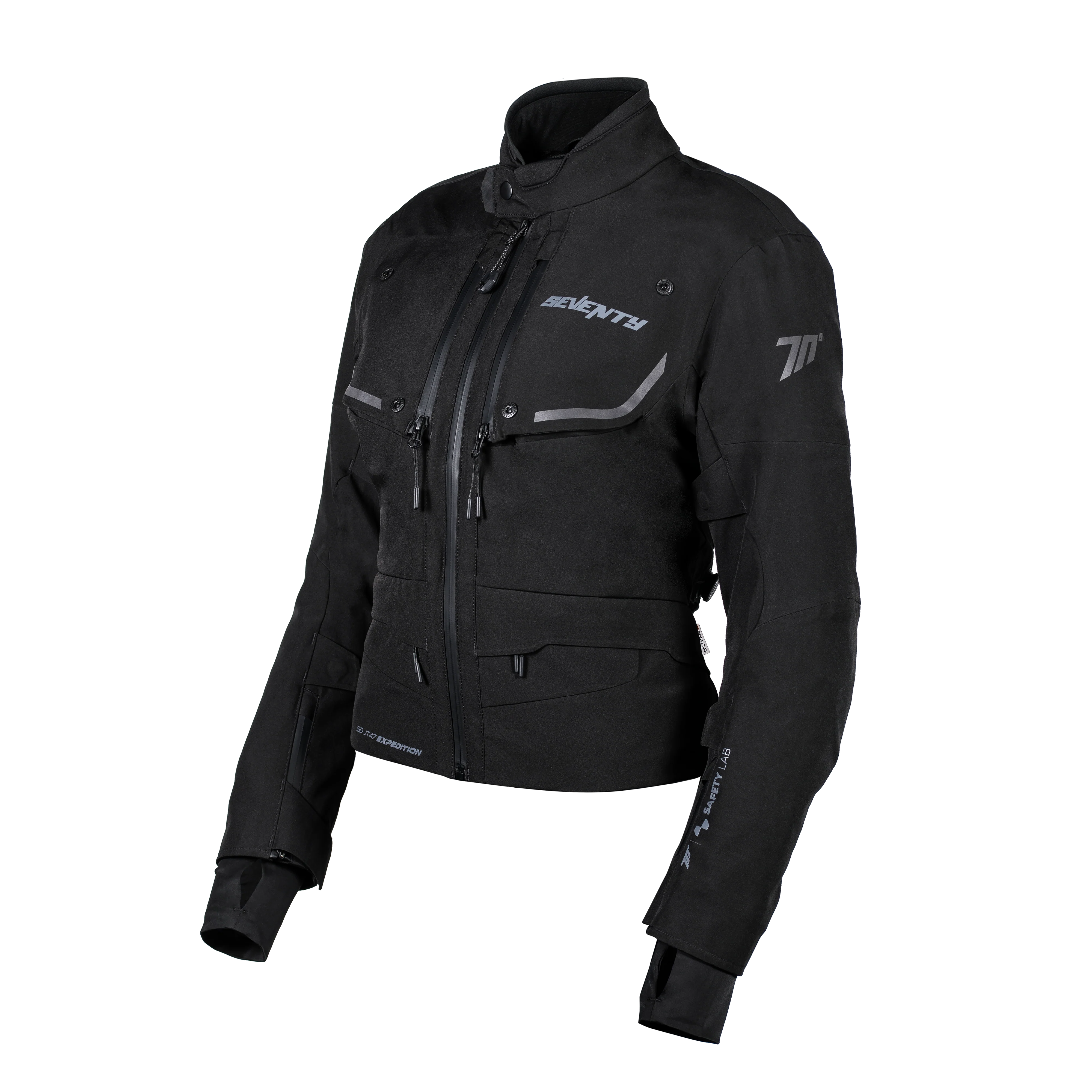 SEVENTY SD-JT47 EXPEDITION Women's Motorcycle Black Jackets – 1 – Maximomoto PT
