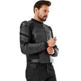 SHIMA BANDIT 2 Moto Couro Homem Casacos Preto