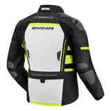 SHIMA DUNE CHAQUETA TEXTIL DE MOTOCICLETA HOMBRE AMARILLO