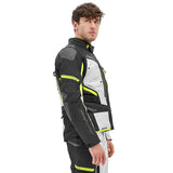 SHIMA DUNE CHAQUETA TEXTIL DE MOTOCICLETA HOMBRE AMARILLO
