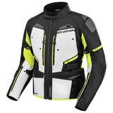 SHIMA DUNE CHAQUETA TEXTIL DE MOTOCICLETA HOMBRE AMARILLO