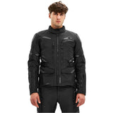 SHIMA DUNE CHAQUETA TEXTIL DE MOTOCICLETA HOMBRE NEGRO