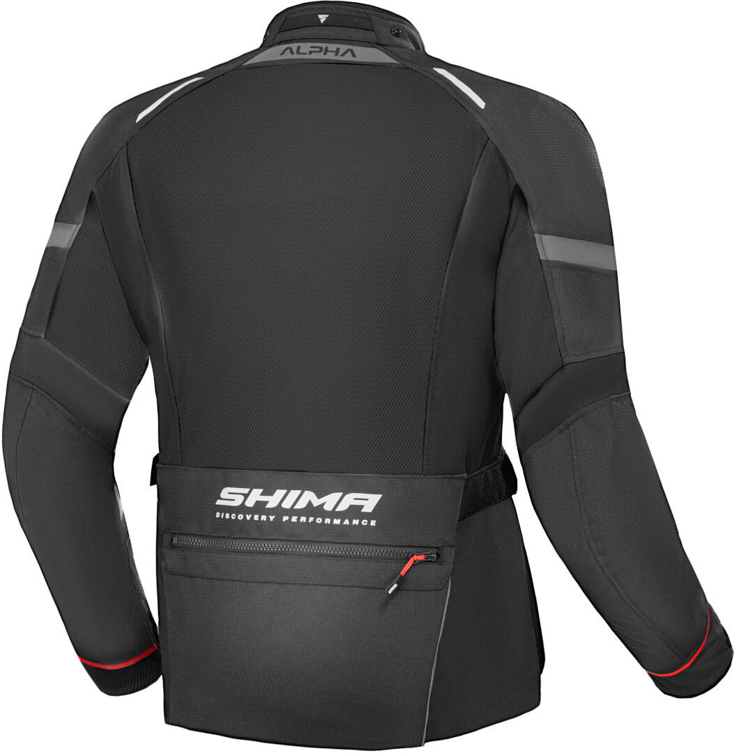 SHIMA ALPHA Men's Motorcycle Jackets Black – 2 – Maximomoto PT