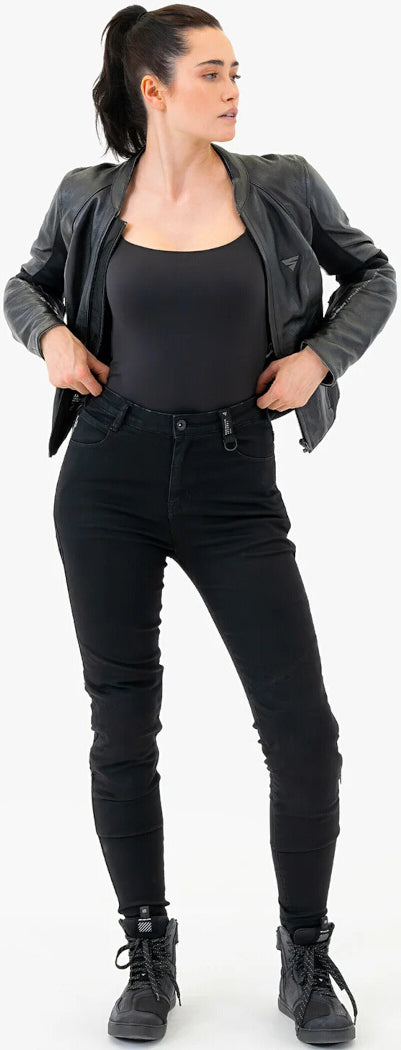SHIMA FLEXX Jeans Moto Senhora Calcas Preto