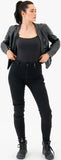 SHIMA FLEXX Jeans Moto Senhora Calcas Preto