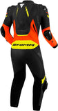 SHIMA HYPER RS 1 PC Moto Fatos Preto Vermelho Amarelo