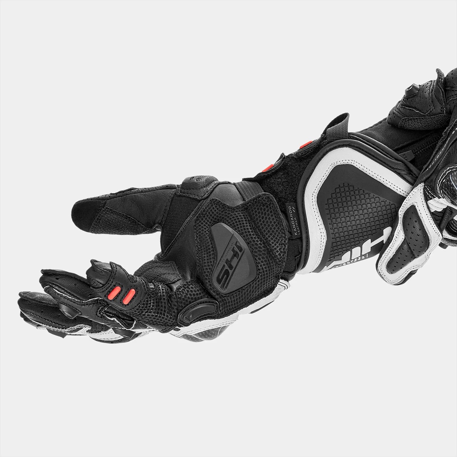 SHIMA RS-3 MEN'S MOTORCYCLE GUANTES NEGRO WHITE – 7 – Maximomoto PT