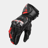 SHIMA RS-3 MEN'S MOTORCYCLE GUANTES NEGRO ROJO