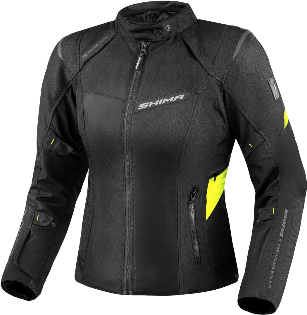 SHIMA RUSH 2.0 Moto Senhora Impermiable Casacos Preto Fluo – 1 – Maximomoto PT