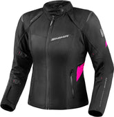 SHIMA Rush 2.0 Moto Impermeável Senhora Casacos Rosa Preto