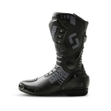 SHUA SUPER TECH Motorcycle Leather Boots Black