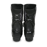 SHUA SUPER TECH Motorcycle Leather Boots Black