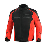 SHUA IMMORTAL Moto Textil Homem Casacos Preto Vermelho Neon