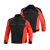 SHUA IMMORTAL Moto Textil Homem Casacos Preto Vermelho Neon