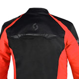 SHUA IMMORTAL Moto Textil Homem Casacos Preto Vermelho Neon