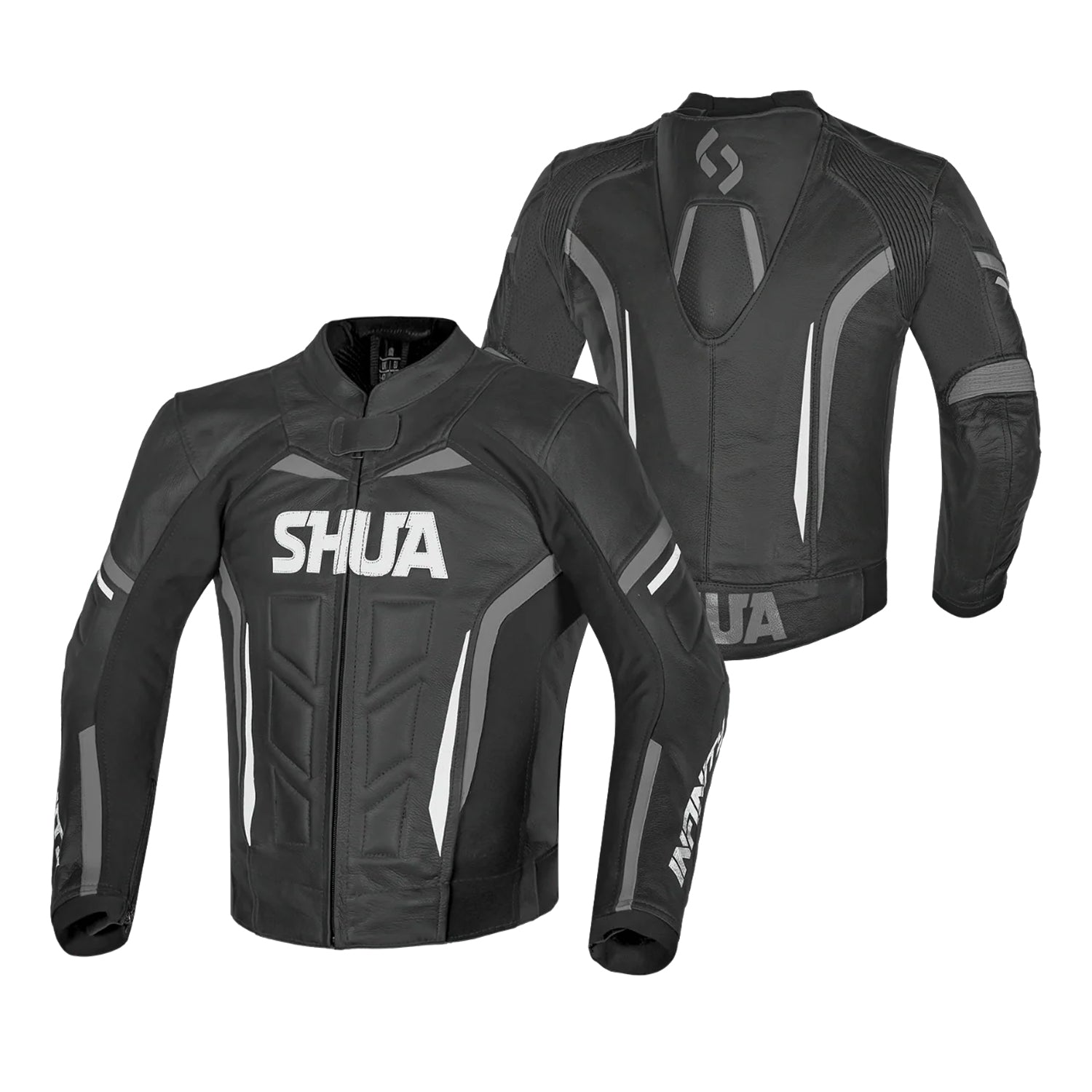 SHUA INFINITY BLACK LEATHER JACKET – 2 – Maximomoto PT