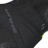 SHUA PROTON Moto Textil Luvas Preto Fluo Amarelo