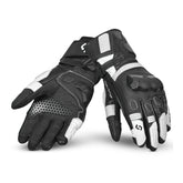 SHUA RANGER PRO Moto Luvas Preto Branco – Maximomoto PT
