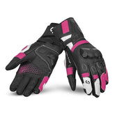 SHUA RANGER PRO Moto Senhora Luvas Preto ranco Fusia – Maximomoto PT