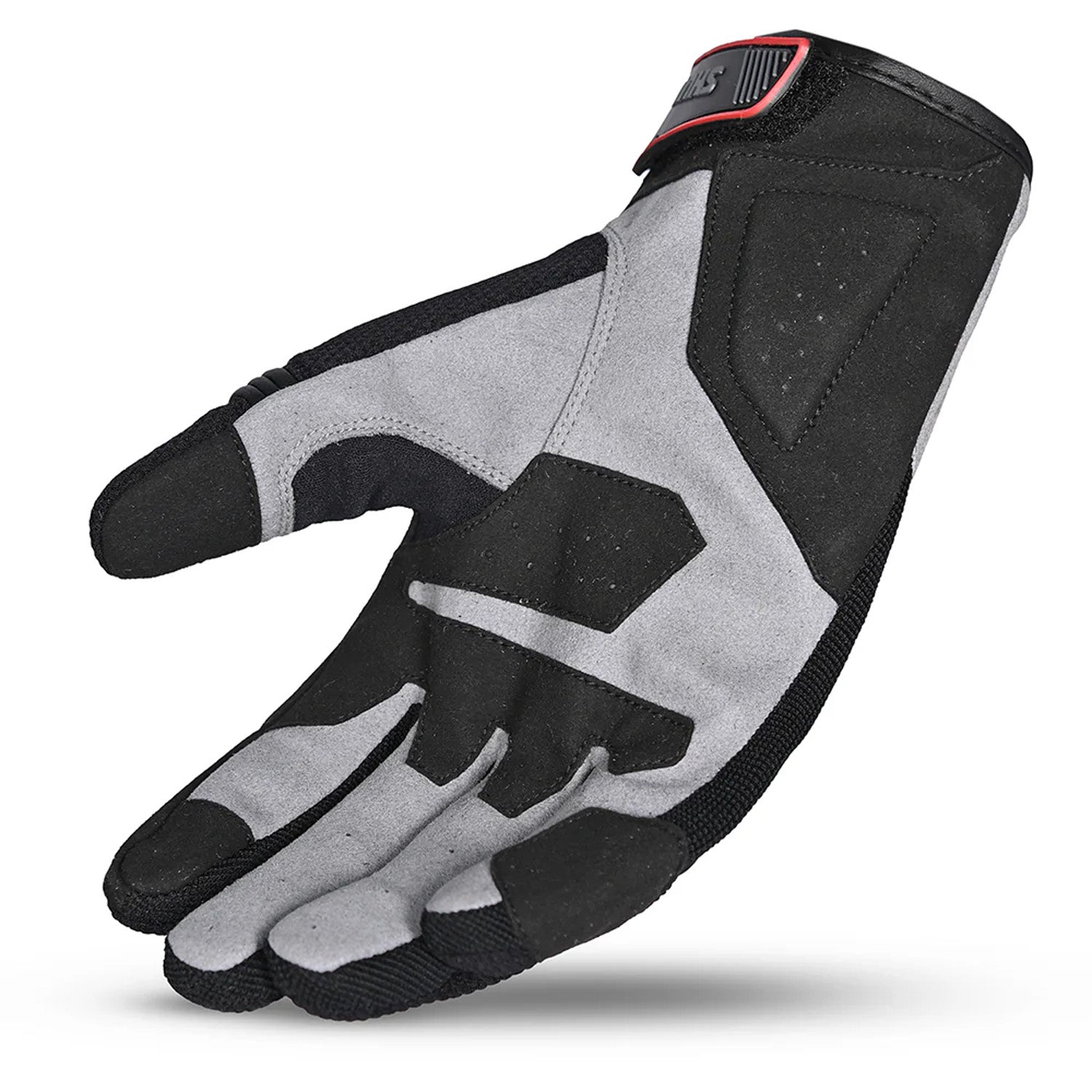 SHUA SEA BREEZE Moto Luvas Preto Cinzento Vermelho – 3 – Maximomoto PT